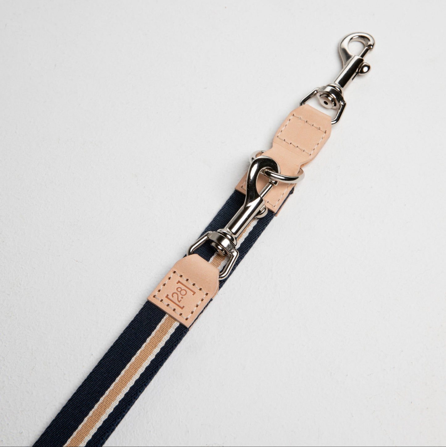 Franco - Leash in ribbon and leather by 2.8