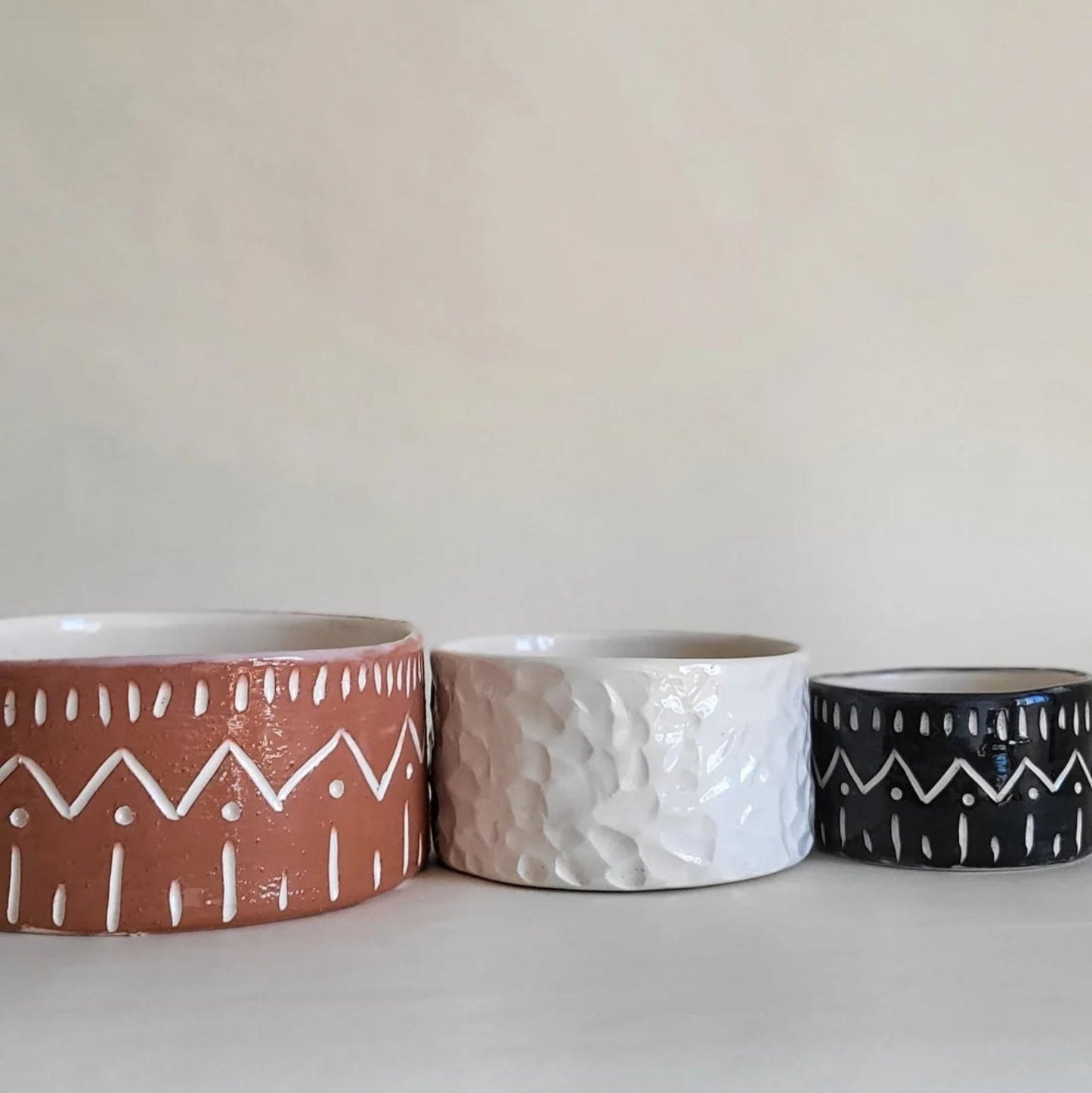 Enthic Ceramic Dog Bowl by Mutt Dog & Co.