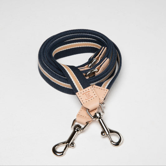 Franco - Leash in ribbon and leather by 2.8